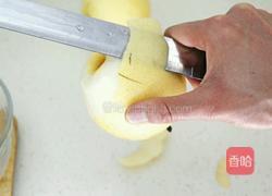 鲜榨蜜梨香橙汁的做法图解2