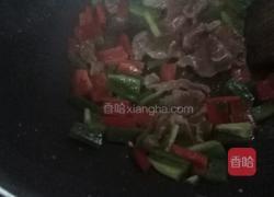 豆腐炒肉的做法图解5