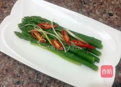 白灼芦笋的做法图解5