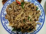 平菇肉片