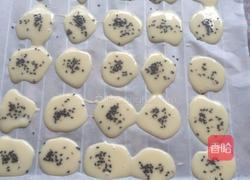 蛋白芝麻脆饼的做法图解6