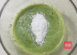 菠菜鸡蛋饼的做法图解3