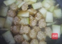 冬瓜丸子汤的做法图解4