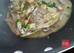 葱香蛏子螺的做法图解4