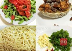 豆角焖面的做法图解1