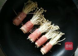 金针菇培根卷的做法图解6