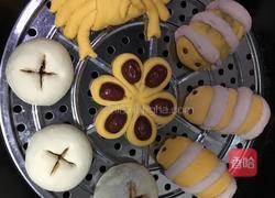 花式豆沙馅儿包子的做法图解9