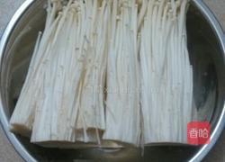 杂炒金针菇的做法图解1