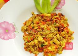 虾皮胡萝卜鸡蛋碎（宝宝高钙高蛋白食谱）的做法图解5