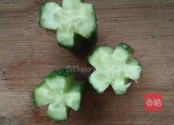 花朵黄瓜的做法图解3