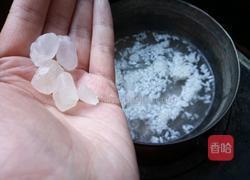 甜酒冲蛋（漂亮）蛋花～街边版的做法图解2