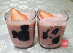 草莓奶昔的做法图解4