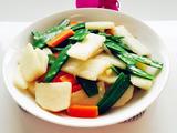 杂菜炒山药