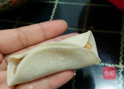 白菜猪肉饺子(麦穗饺子包法)的做法图解5