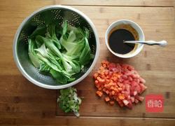 蚝油茄汁拌面的做法图解4
