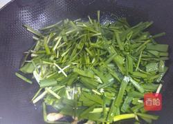 韭菜炒小米虾的做法图解4