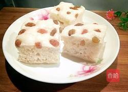 葡萄干发糕的做法图解9