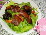 荷兰豆炒肉片
