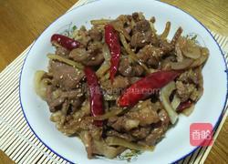 炒羊肉的做法图解6