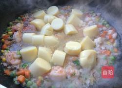 虾仁什锦炖日本豆腐的做法图解13