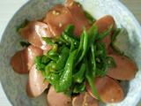 青椒火腿
