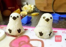 儿童企鹅饭团的做法图解5