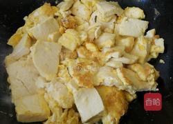 豆腐炒鸡蛋的做法图解5