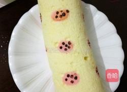 手绘草莓蛋糕卷的做法图解17