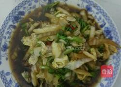 酸辣养颜白菜的做法图解5