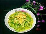 西葫芦炒土鸡蛋