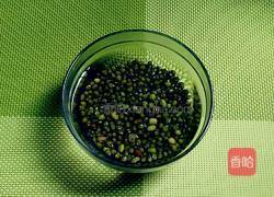 绿豆豆浆的做法图解1