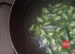 秋葵蒸粉丝的做法图解3
