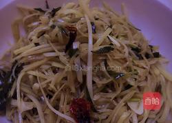椒蒿土豆丝的做法图解3