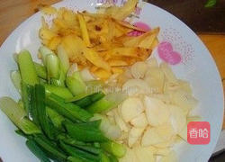 椒蒿土豆丝的做法图解2