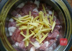 粉肠肉末粥的做法图解2