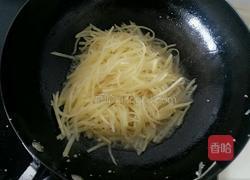 香菜土豆丝的做法图解6