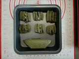 面包机低糖艾草糯米糕(全糯米青团双豆馅)