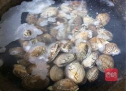 红酒烧花甲海贝的做法图解2