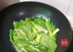 小白菜容汤的做法图解1