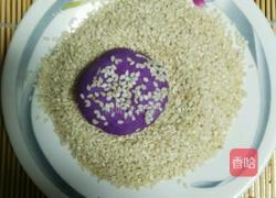 糯米紫薯饼的做法图解6