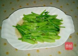 爆炒芥兰的做法图解4