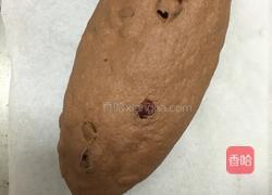 不加糖的可可干果面包的做法图解4