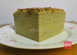 抹茶蛋糕6寸水浴法烤制的做法图解16