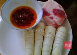 苦笋炒肥肉的做法图解1