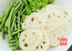 酸辣脆爽三样菜的做法图解1