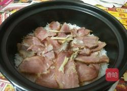 腊肉煲仔饭的做法图解4