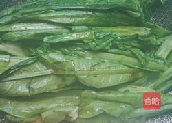 油麦菜扒香菇的做法图解3