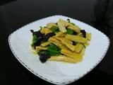 青椒木耳炒腐竹
