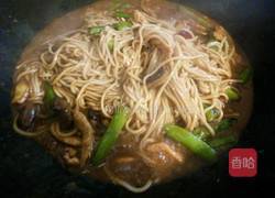鸡丝豆角焖面的做法图解11