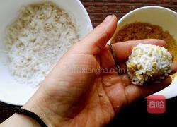 金银珍珠丸子的做法图解4